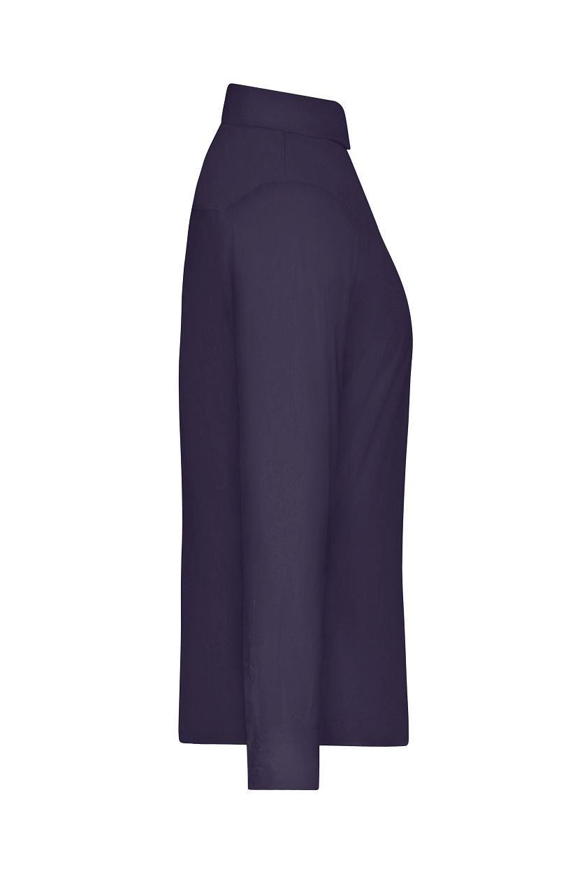 Ladies' Shirt - MODERN FIT - "JN1373" in Deep-Purple, Größe 2XL - Daiber