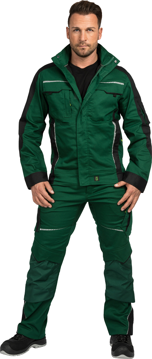 Bundjacke Flex Line Grün/Schwarz FLEXJ, Gr. 3XL von Leibwächter Bundjacke Flex Line Grün/Schwarz FLEXJ, Gr. 2XL von Leibwächter