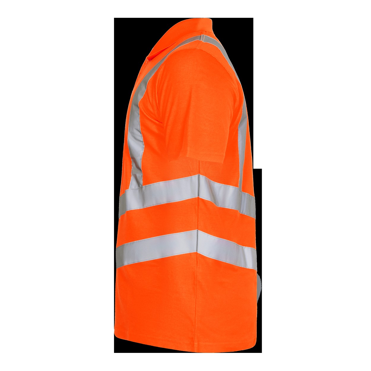 ENGEL Safety Poloshirt in Hi-vis Orange, Größe XS