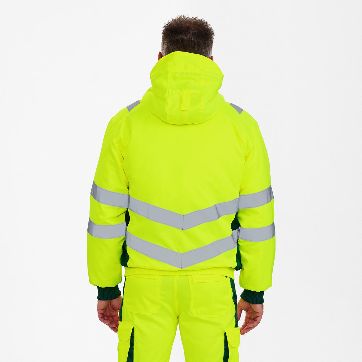 ENGEL Safety Pilotjacke in Gelb/Grün, Größe XS