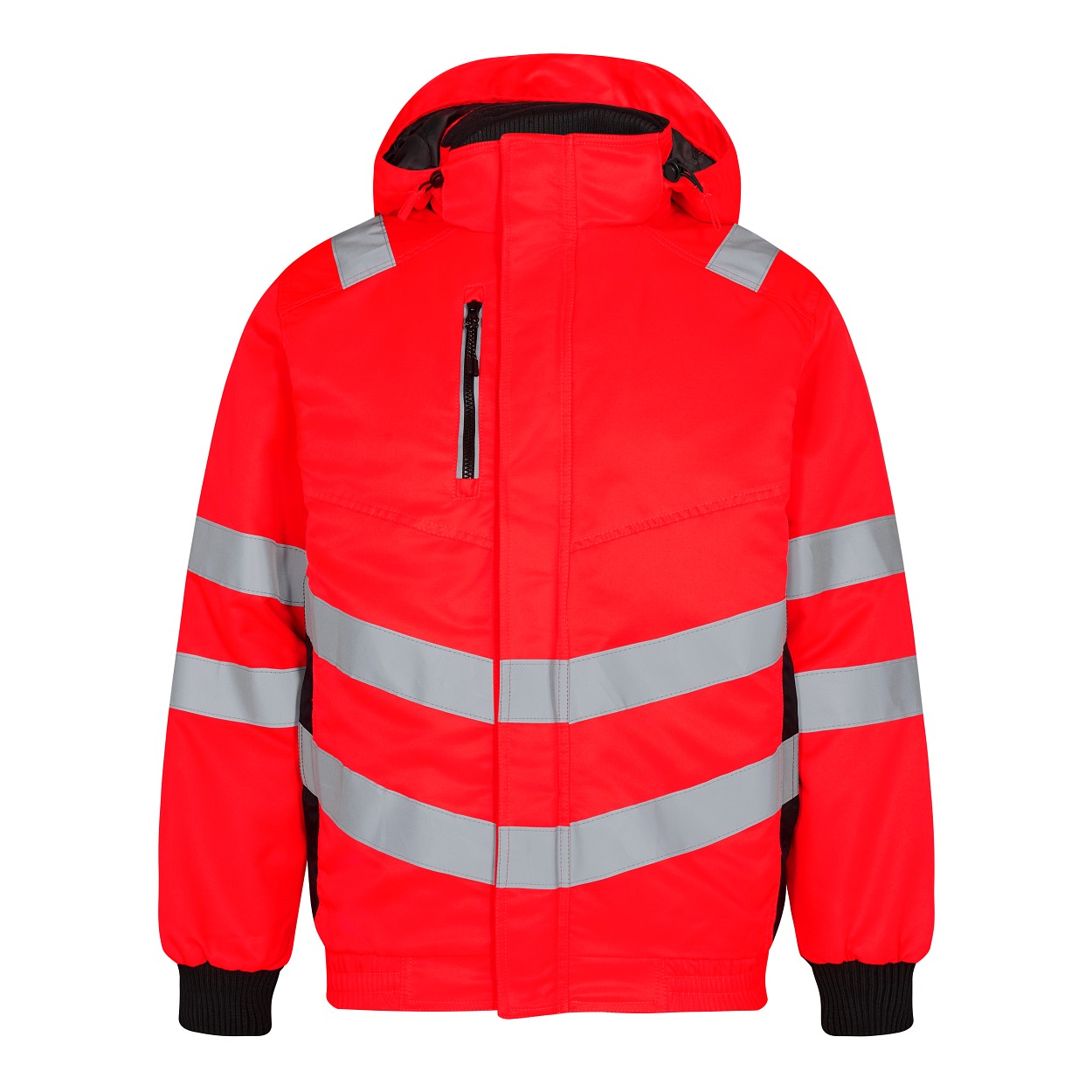 ENGEL Safety Pilotjacke in Rot/Schwarz, Größe XS