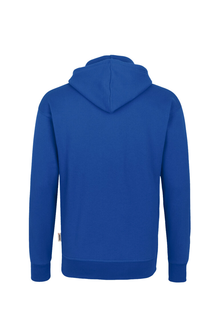 HAKRO 560 Kapuzen-Sweatshirt Bio-Baumwolle GOTS in Royalblau, Größe 6XL