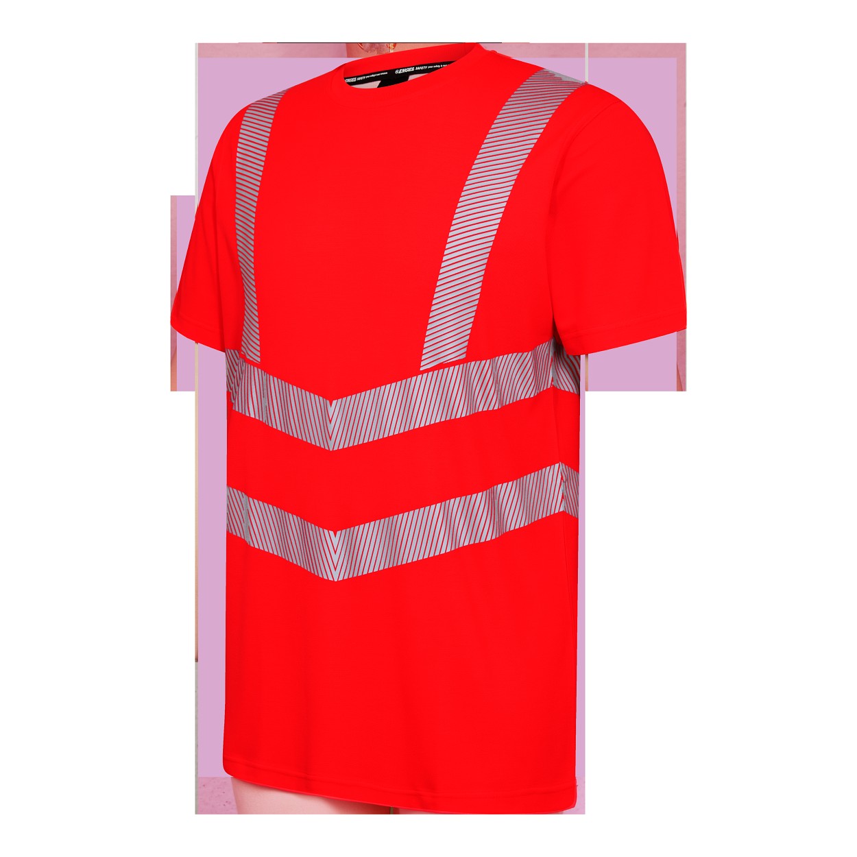 ENGEL Safety T-Shirt in Rot, Größe XS