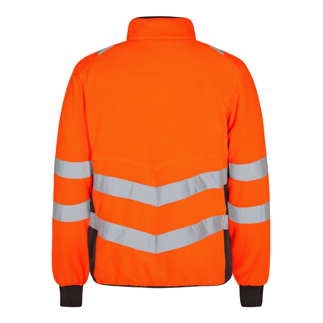 ENGEL Safety Fleecejacke in Orange/Anthrazit Grau, Größe XS
