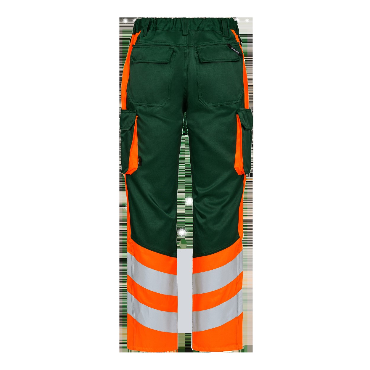 ENGEL Safety Light Arbeitshose in Grün/Orange, Größe 106
