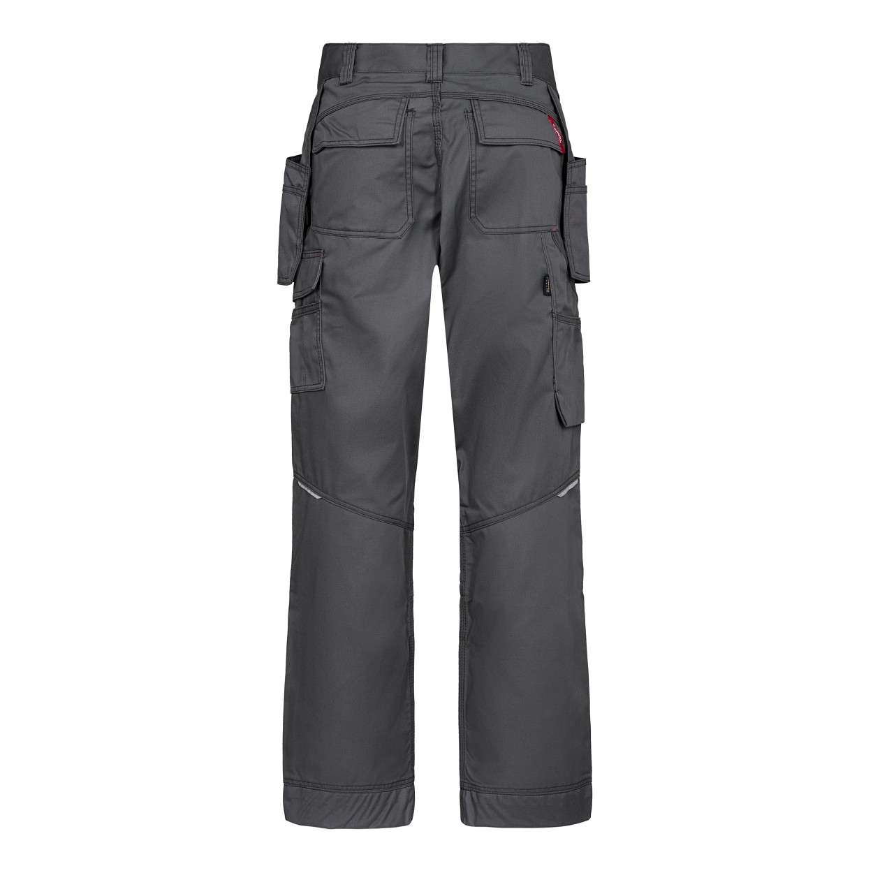 ENGEL Combat Handwerkerhose mit Holstertaschen in Grau, Größe 26