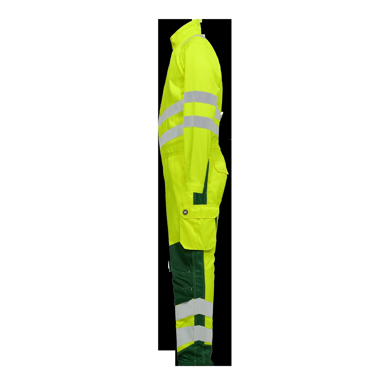 ENGEL Safety Light Overall in Gelb/Grün, Größe XS