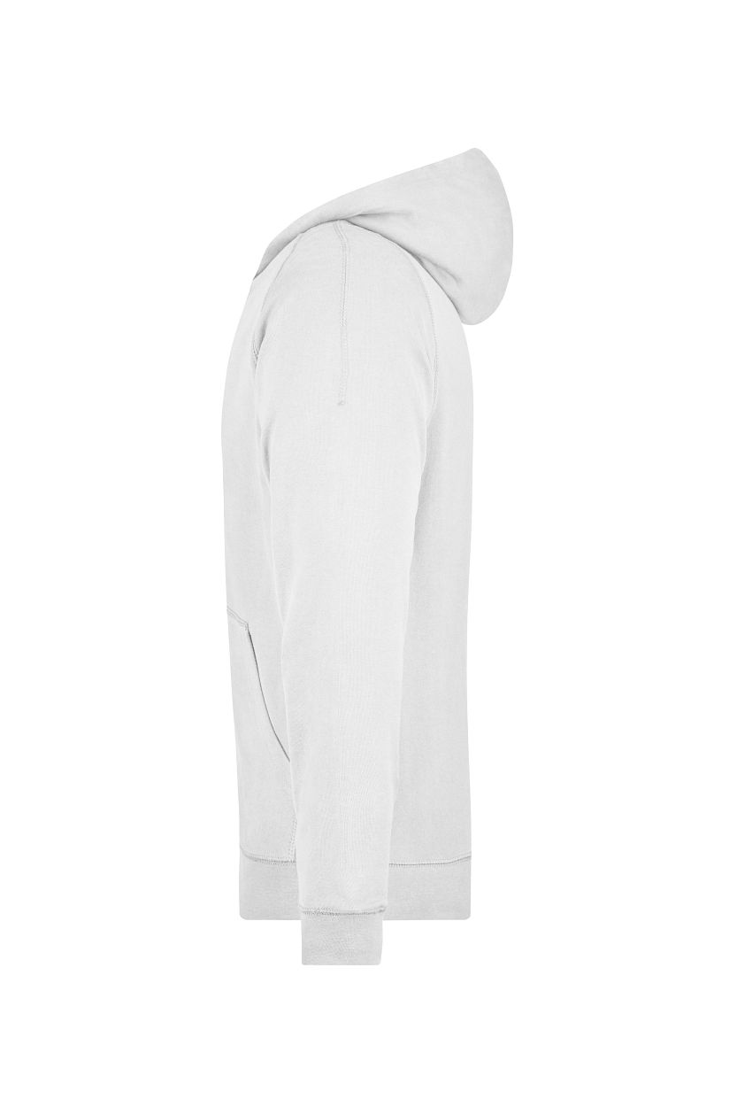 Hooded Jacket "JN059" in White, Größe 3XL - Daiber