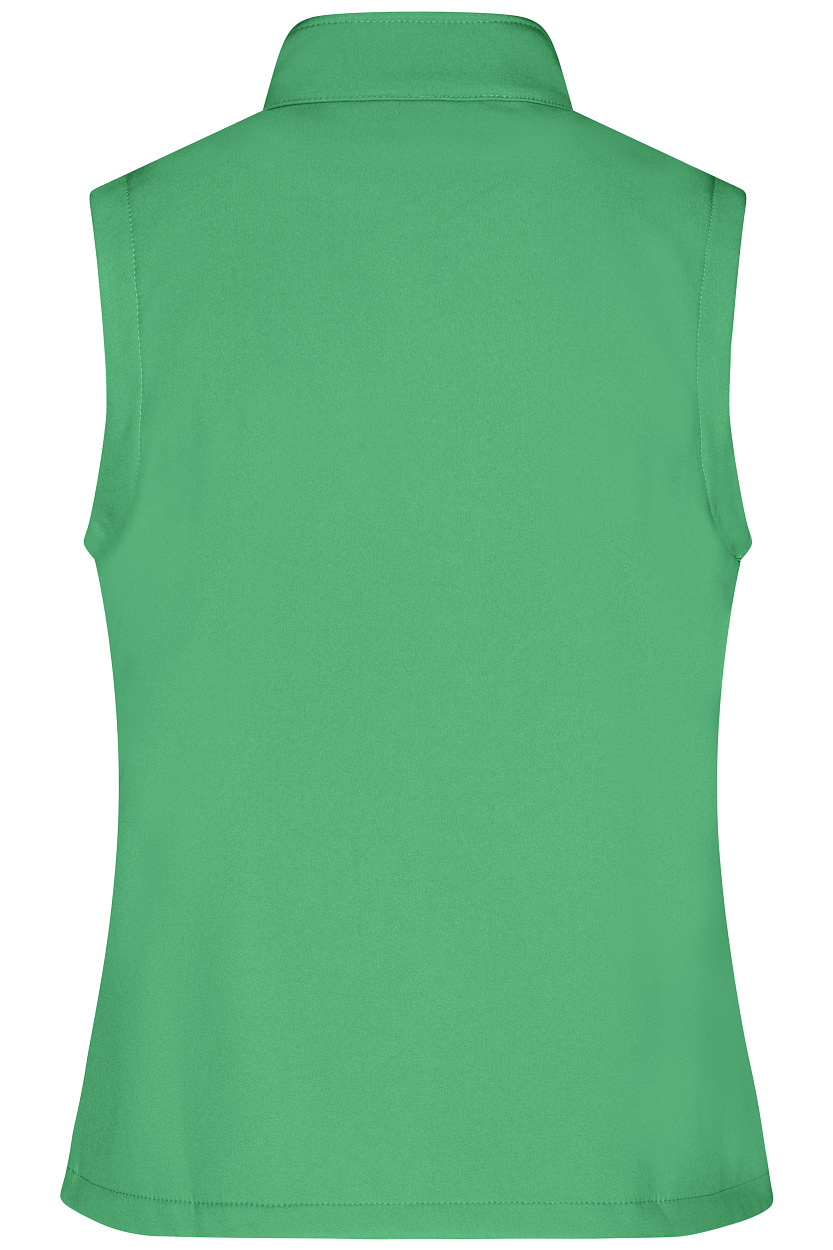 Men's Promo Softshell Vest "JN1128" in Green/Navy, Größe 3XL - Daiber