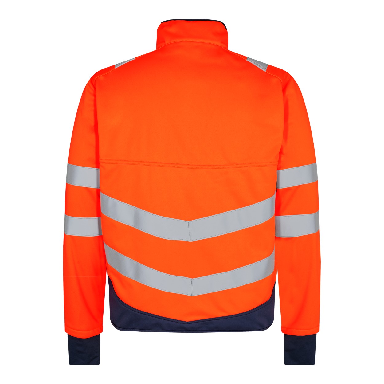 ENGEL Safety Softshelljacke in Orange/Blue ink, Größe XS