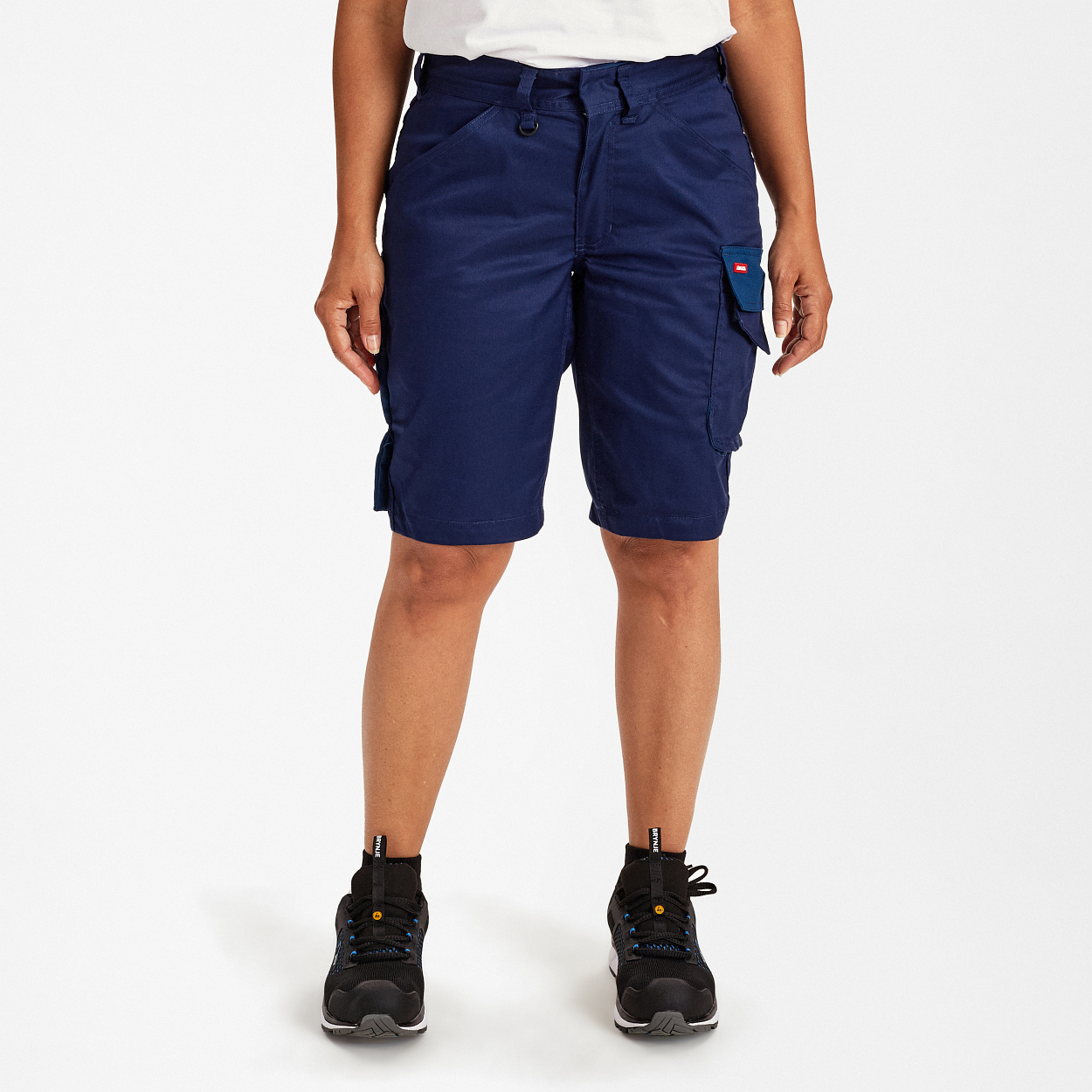 ENGEL Galaxy Damen Shorts mit Stretch in Blue Ink/Dark Petrol, Größe 48
