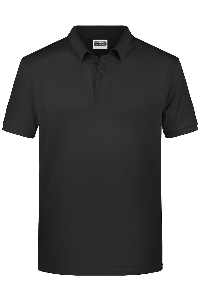 Men's Basic Polo OCS Standard "8010" in Black, Größe 3XL - Daiber
