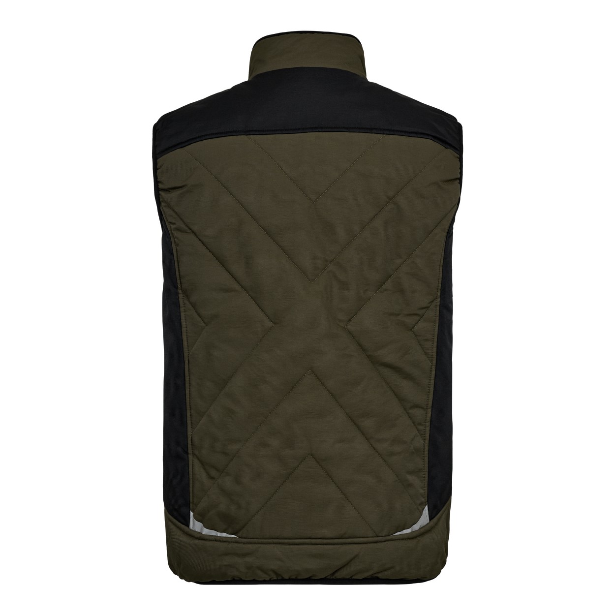 ENGEL Galaxy Stepp-Winterweste in Forest Green/Schwarz, Größe XS