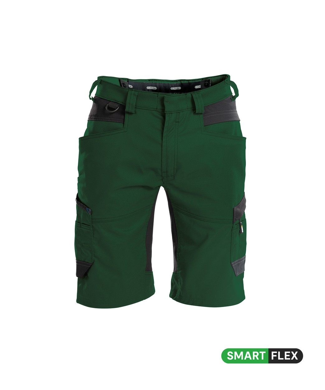 Stretch-Arbeitsshorts "DASSY® Axis" in FLASCHENGRÜN/SCHWARZ, Größe 67 PESCO41