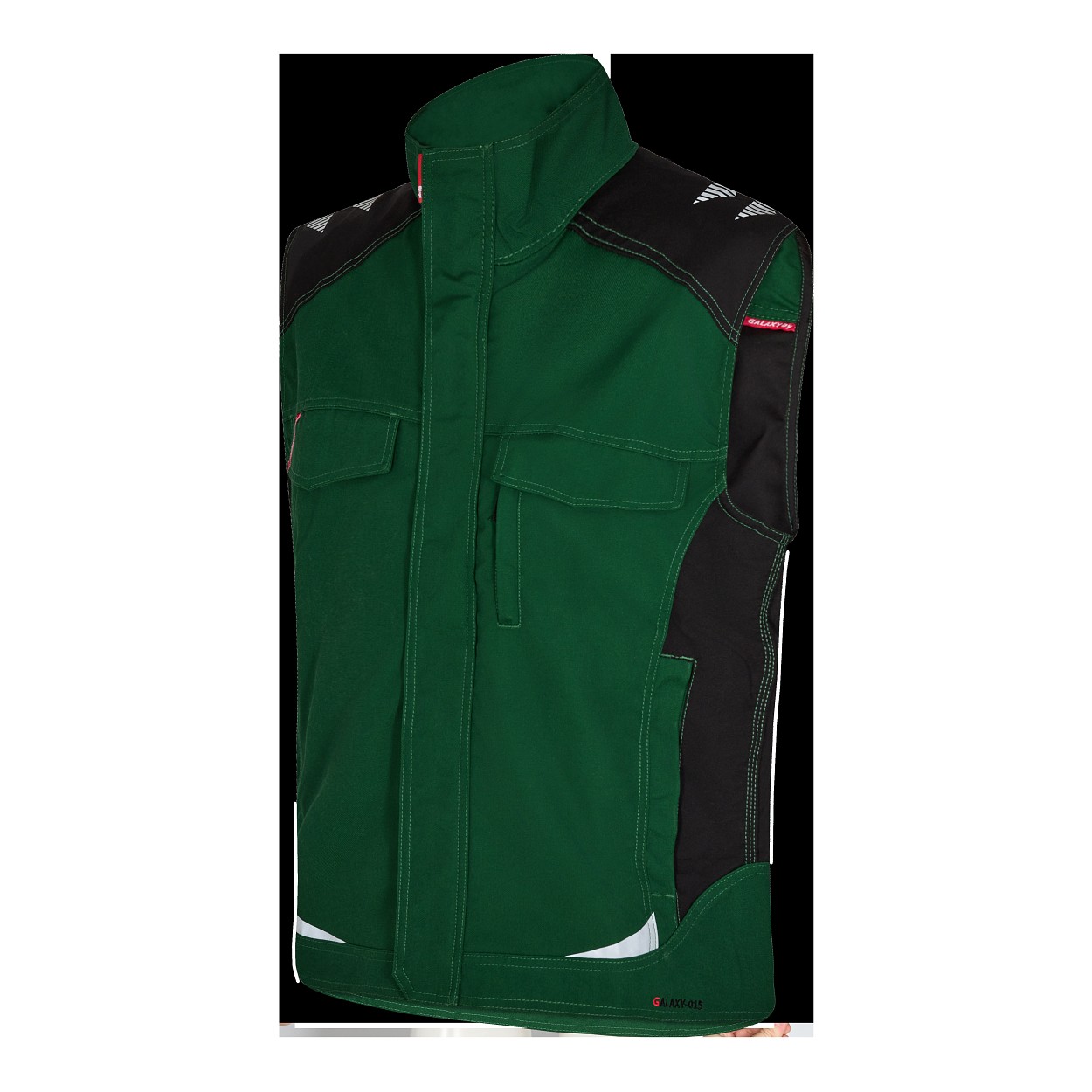 ENGEL Galaxy Serviceweste in Grün/Schwarz, Größe XS