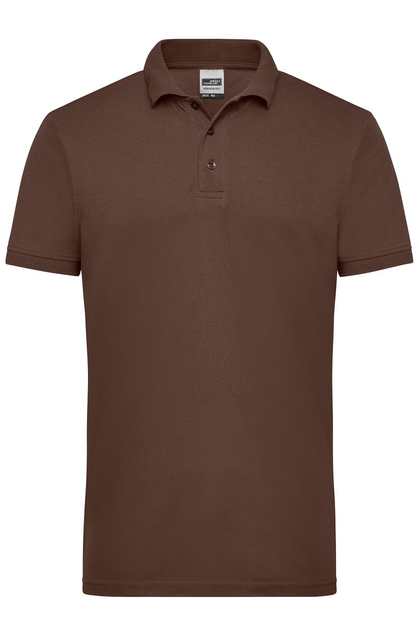 Men's Workwear Polo "JN830" in Brown, Größe 6XL - Daiber