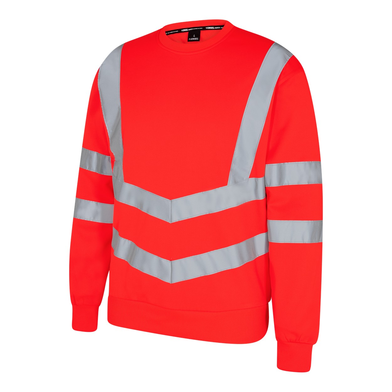 ENGEL Safety Sweatshirt in Rot, Größe XS