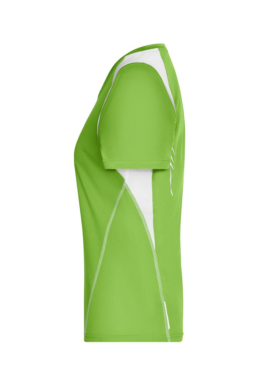 Ladies' Running-T "JN396" in Lime-Green/White, Größe 2XL - Daiber