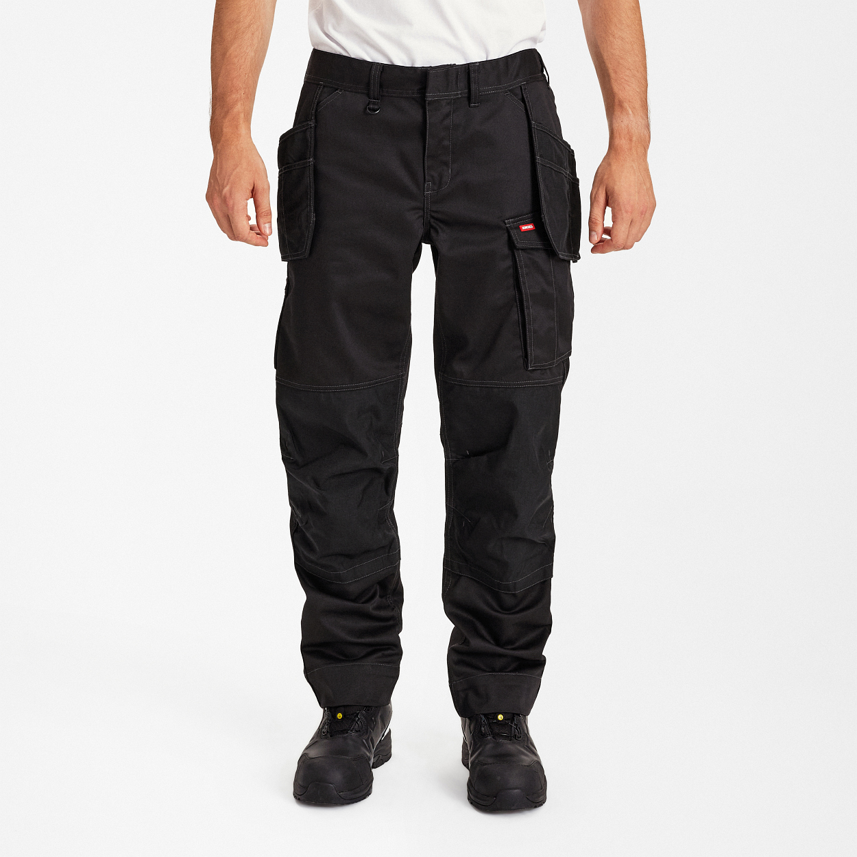 ENGEL Extend Arbeitshose mit Holstertaschen in Schwarz, Größe 26