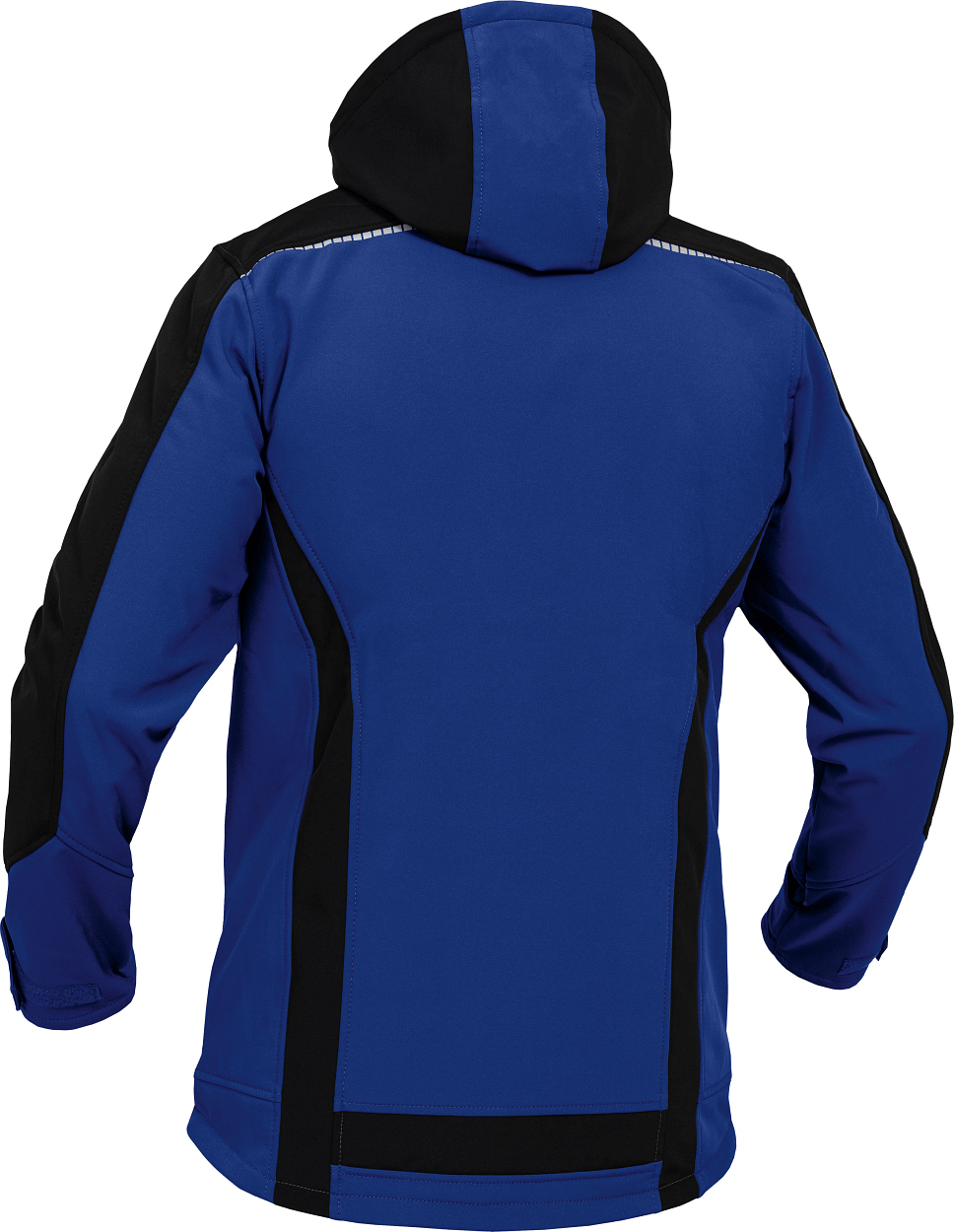 Softshelljacke Flex Line Kornblau/Schwarz FLEXS, Gr. 2XL von Leibwächter