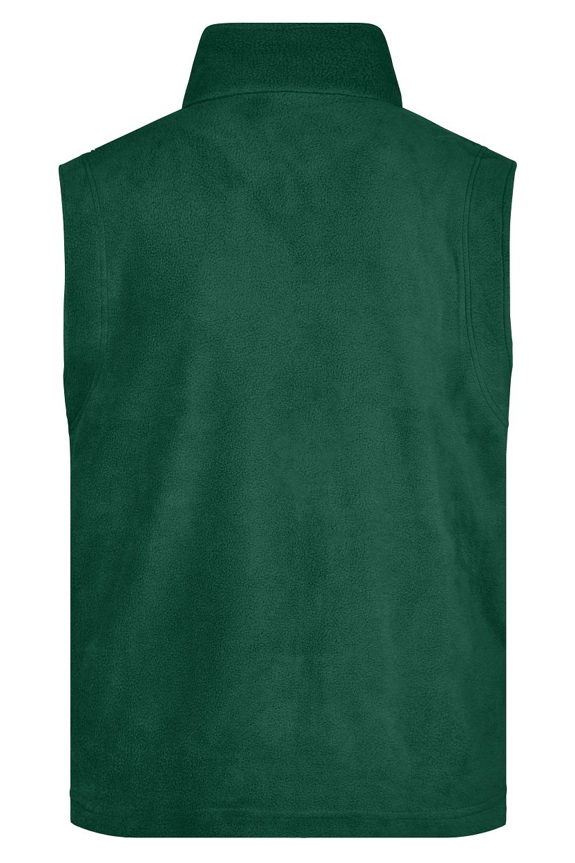 Fleece Vest "JN045" in Dark-Green, Größe 4XL - Daiber