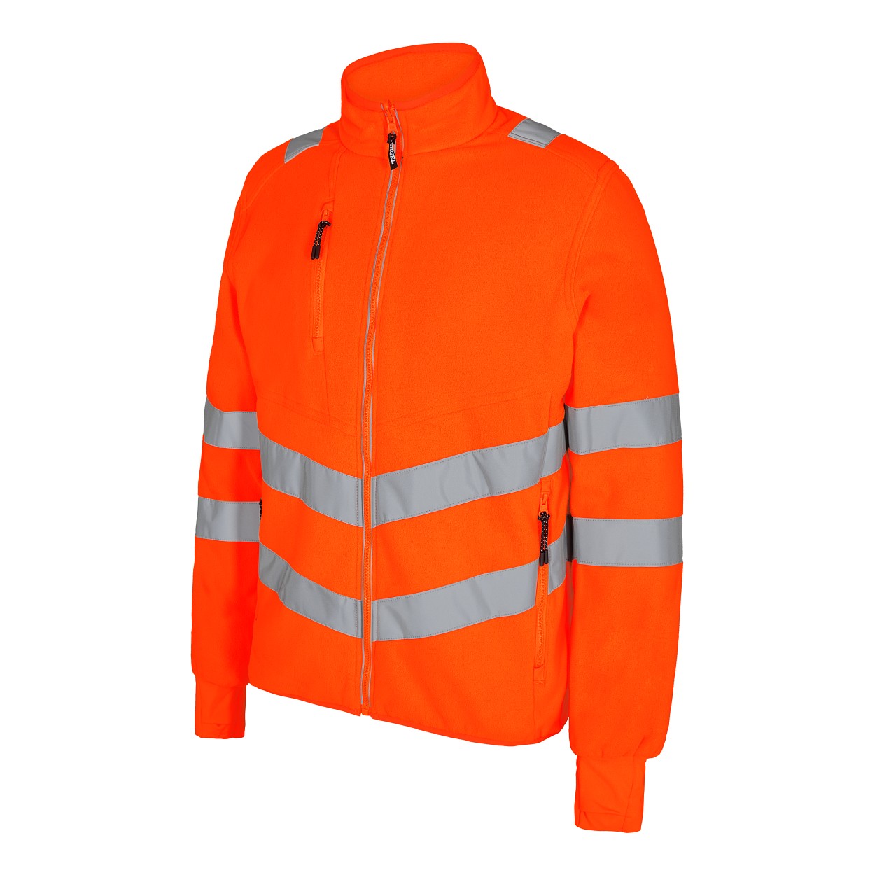 Safety Fleecejacke in Hi-vis Orange, Größe XS