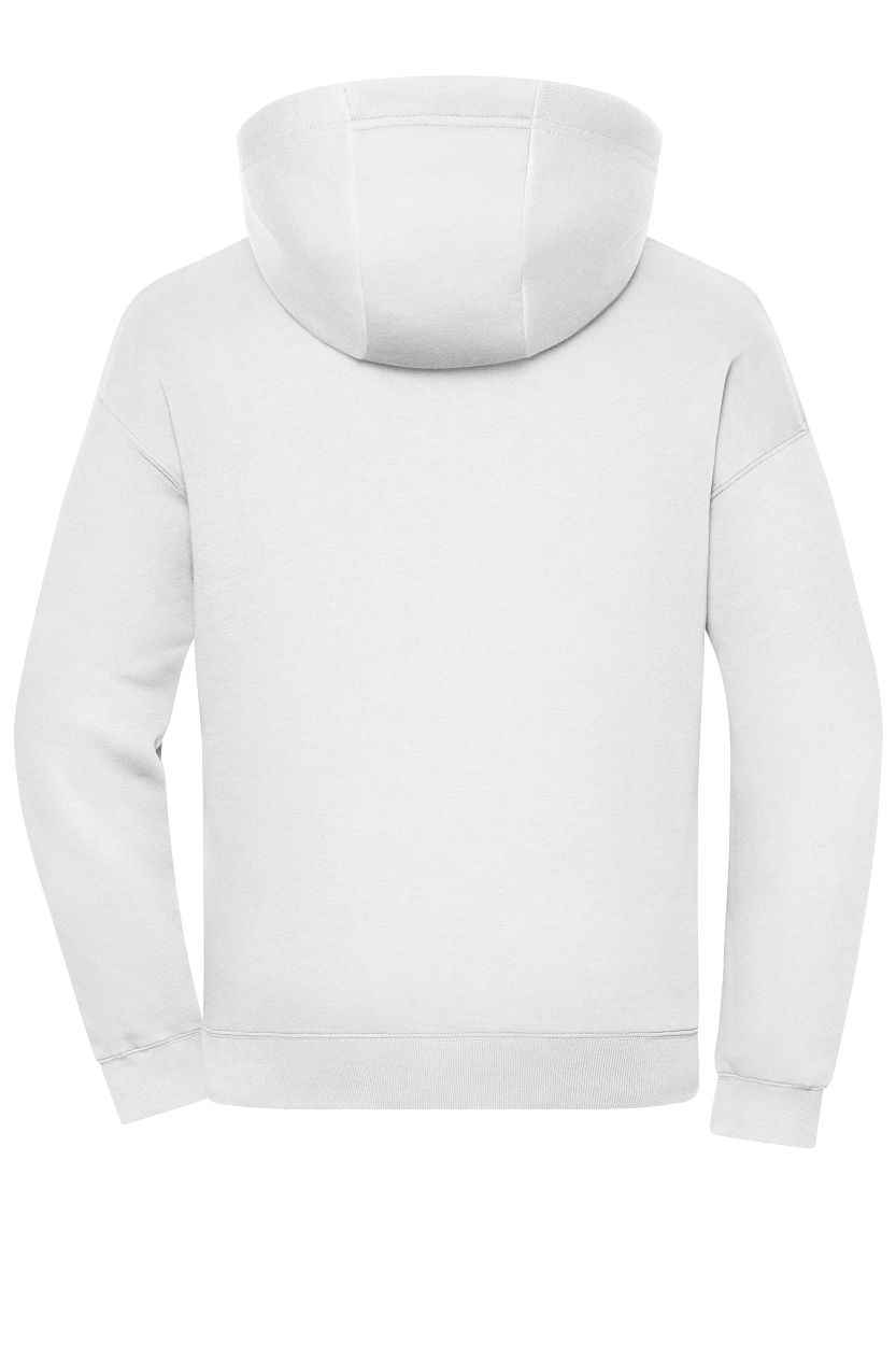 Oversized Sweat Hoody UNISEX OCS Blended & RCS "8052" in White, Größe 3XL - Daiber