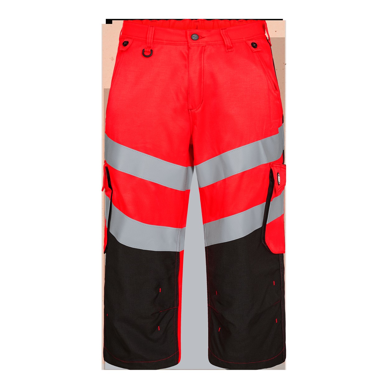 ENGEL Safety Light 3/4-Hose in Rot/Schwarz, Größe 54