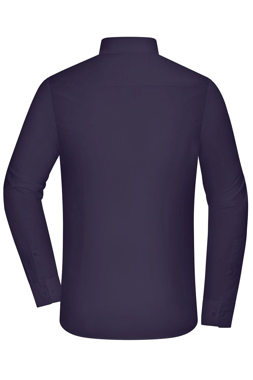 Men's Shirt - SLIM FIT - "JN1372" in Deep-Purple, Größe 3XL - Daiber