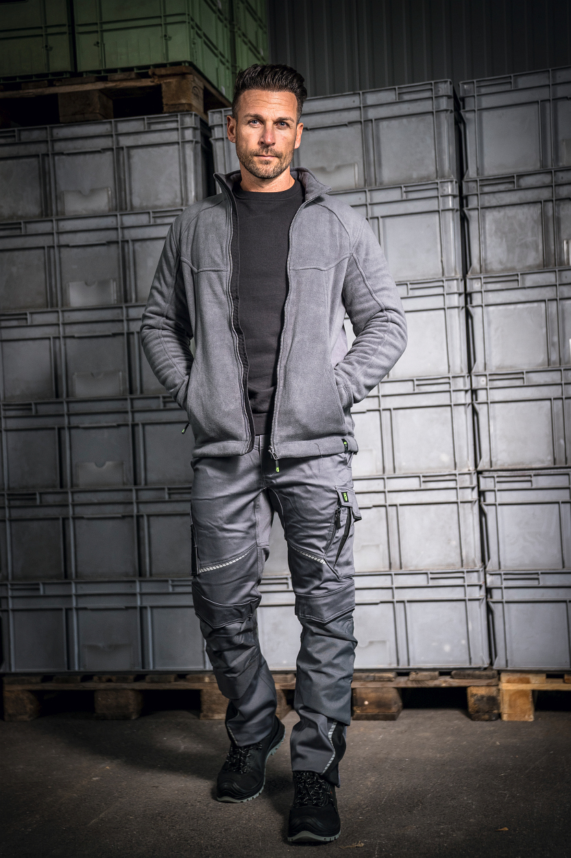 Polar-Fleecejacke Unisex CAFLJ, Gr. 2XL von Leibwächter