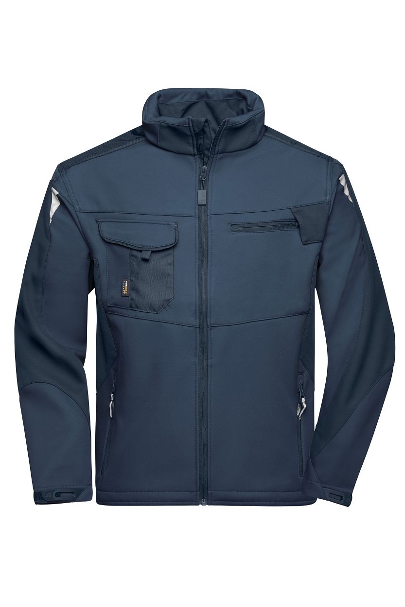 Workwear Softshell Jacket - STRONG - "JN844" in Navy/Navy, Größe 6XL - Daiber