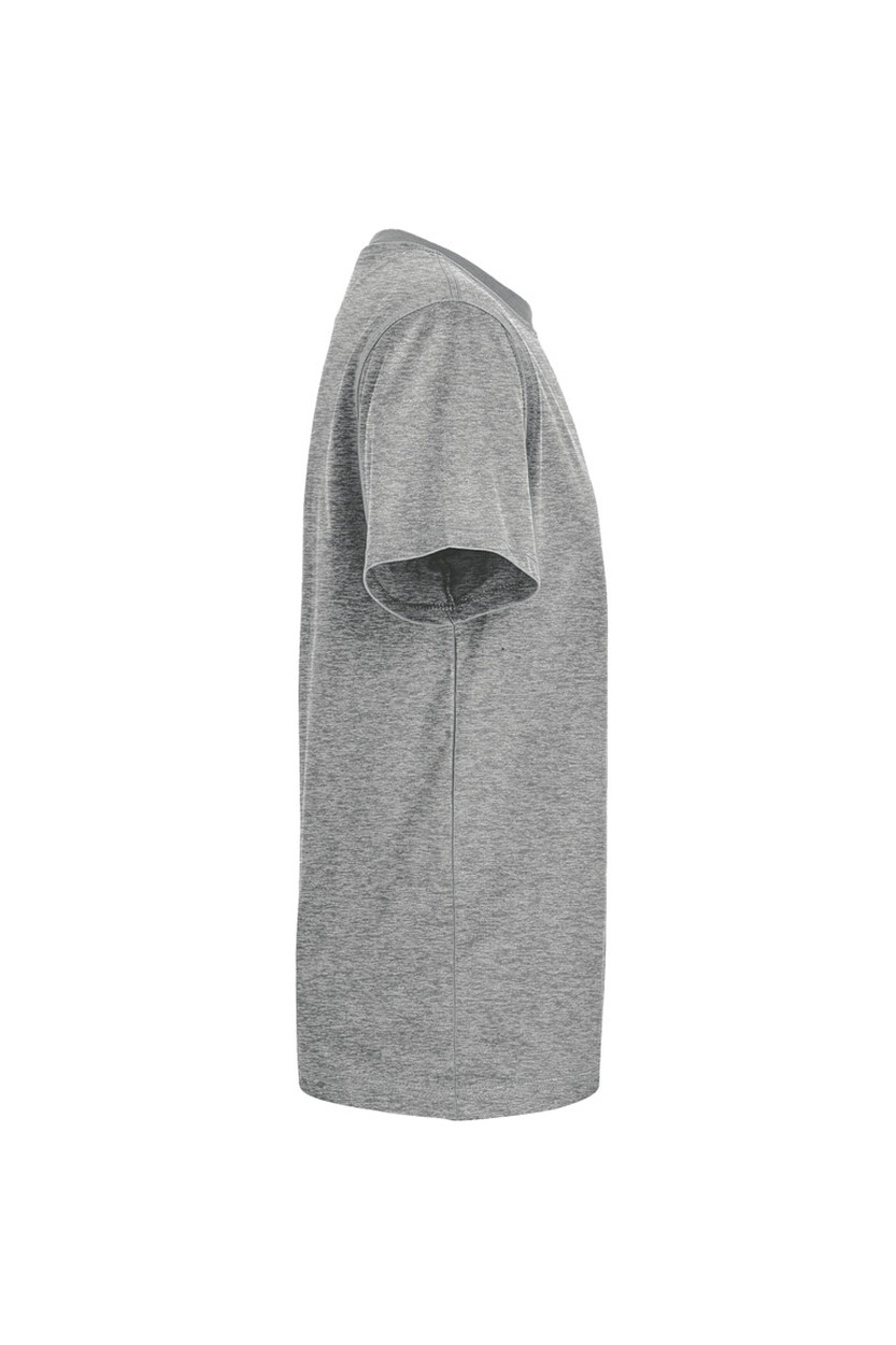 HAKRO 281 T-Shirt MIKRALINAR® in Grau meliert, Größe 6XL