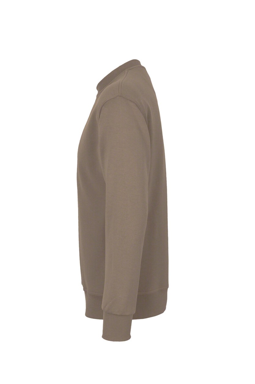 HAKRO 475 Sweatshirt MIKRALINAR® in Nougat, Größe 6XL