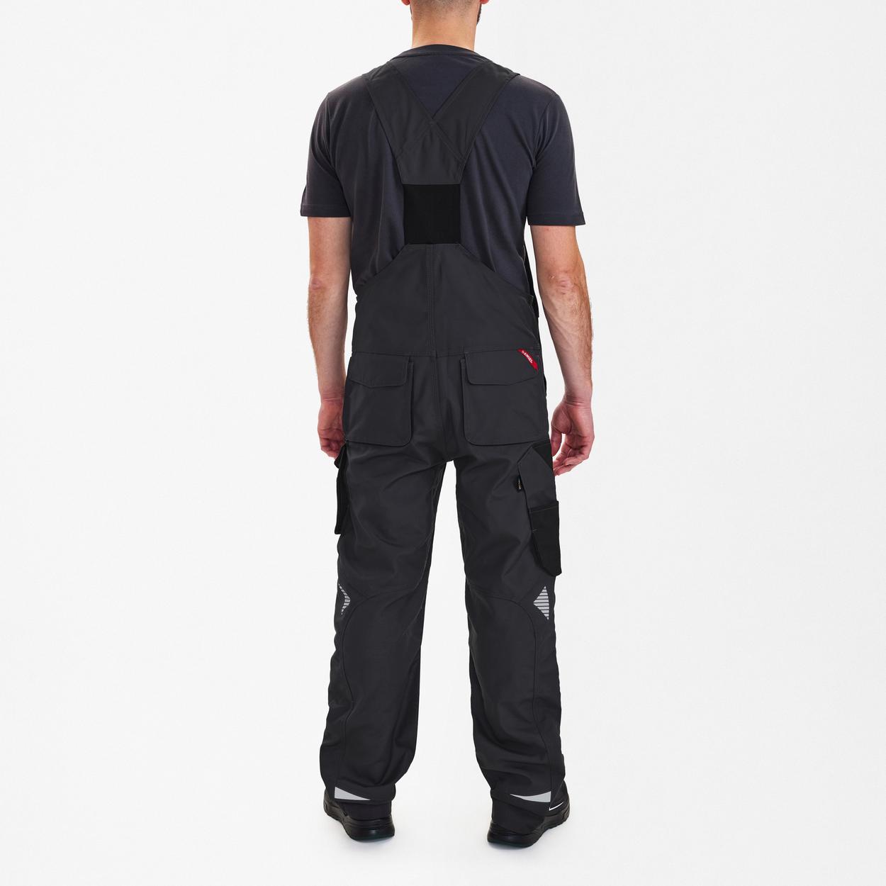 ENGEL Galaxy Latzhose in Anthrazitgrau/Schwarz, Größe 106