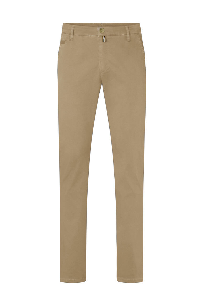 HAKRO 707 Chinohose X-Stretch in Khaki, Größe 3XL