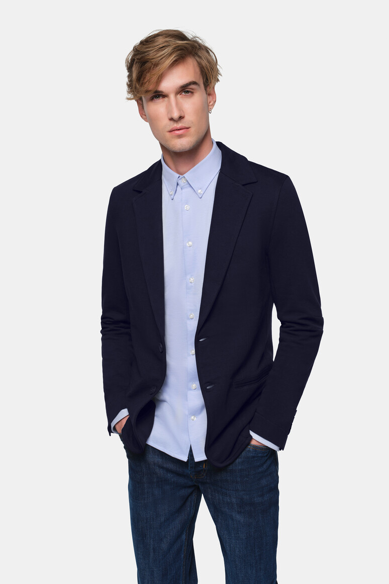 HAKRO 660 Sweatblazer Premium in Tinte, Größe XS HAKRO 660 Sweatblazer Premium in Tinte, Größe XS