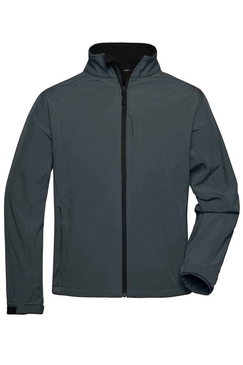 Men's Softshell Jacket "JN135" in Carbon, Größe 3XL - Daiber
