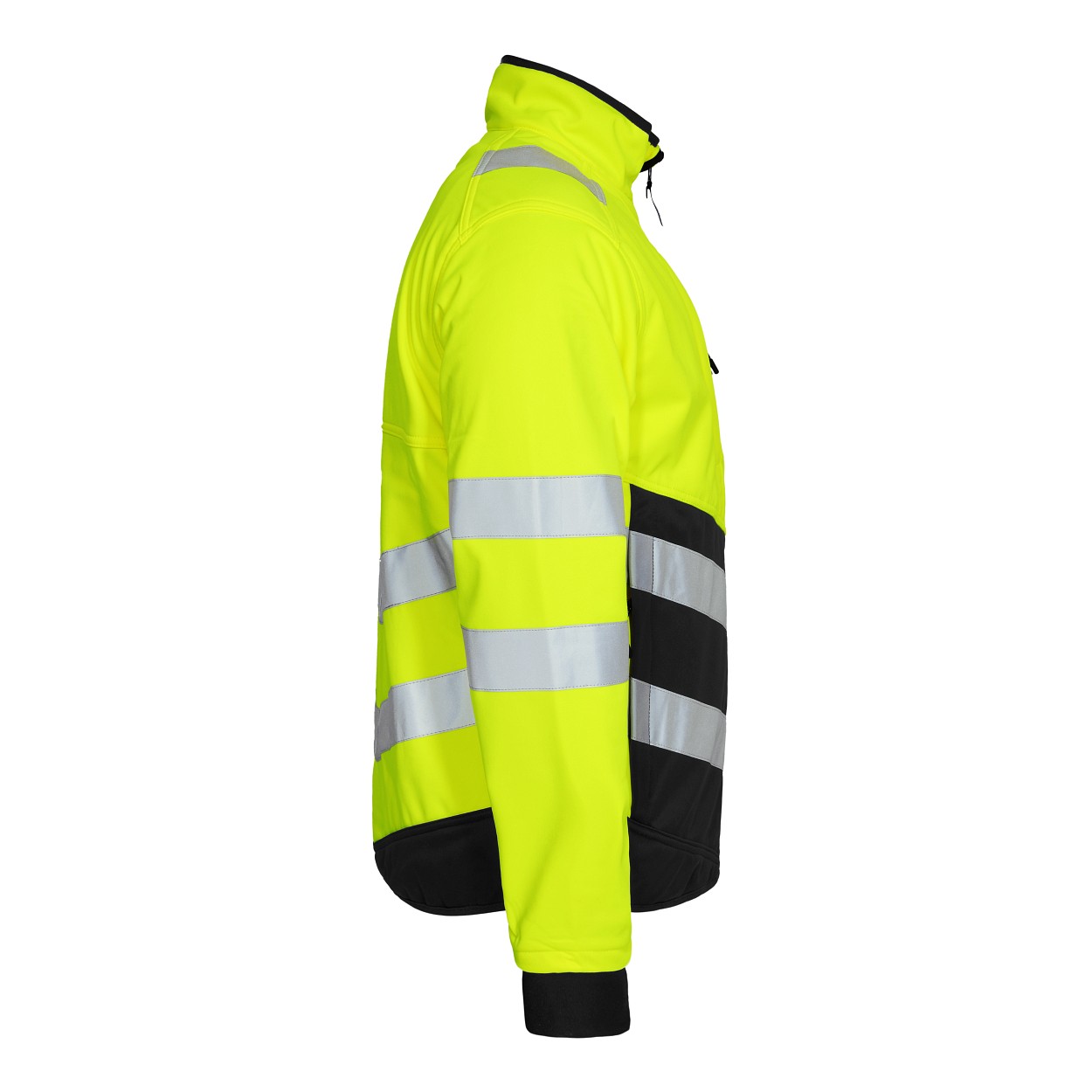 ENGEL Safety Softshelljacke in Gelb/Schwarz, Größe XS