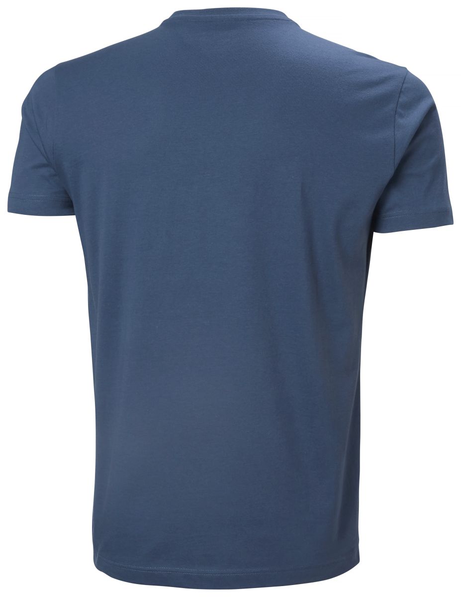 T-Shirt Logo in Deep Steel, Gr. XS von Helly Hansen Workwear