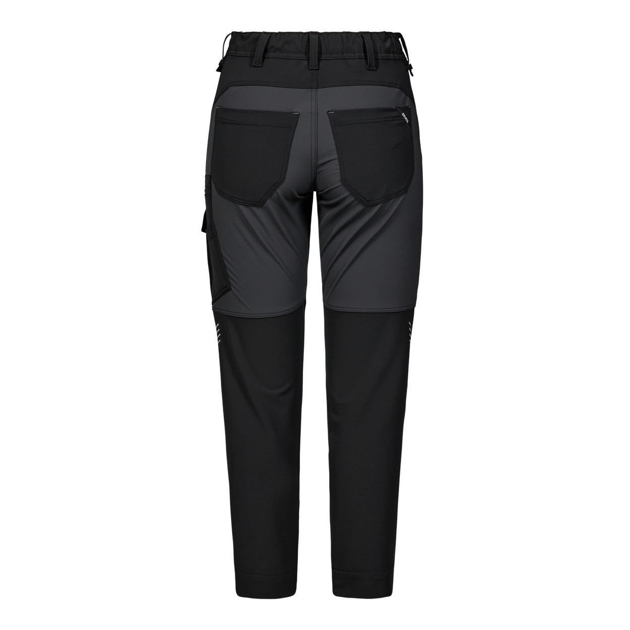 ENGEL Entire Damen Servicehose mit 4-Wege Stretch in Schwarz/Anthrazit Grau, Größe 48