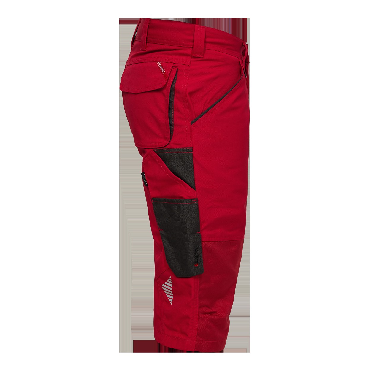 ENGEL Galaxy 3/4-Hose in Tomato Red/Anthrazit Grau, Größe 54