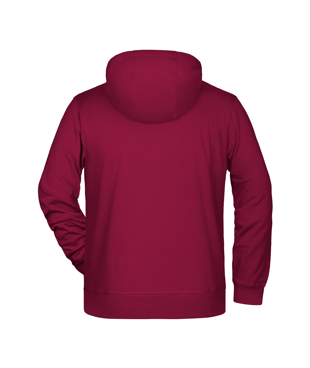 Men's Zip Hoody OCS Blended & RCS "8026" in Wine, Größe 5XL - Daiber