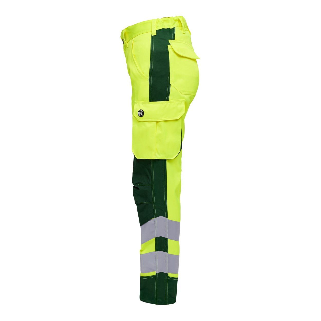 ENGEL Safety Light Damenhose in Gelb/Grün, Größe 48