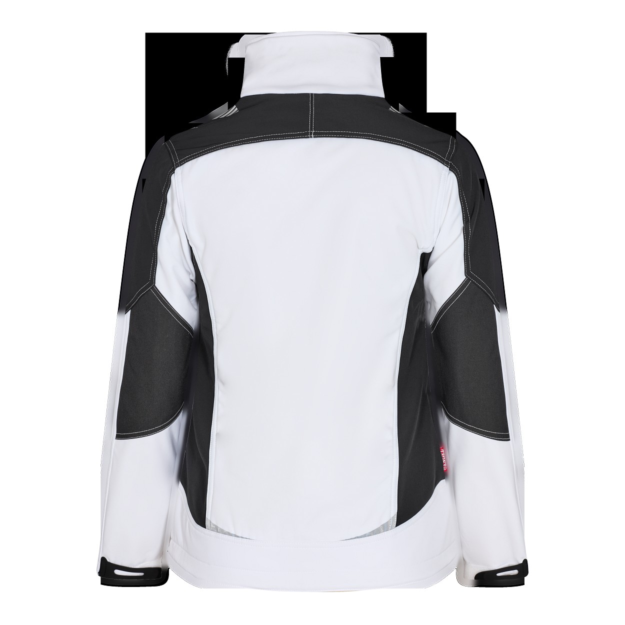 ENGEL Galaxy Damen Softshelljacke in Weiss/Anthrazit Grau, Größe XS