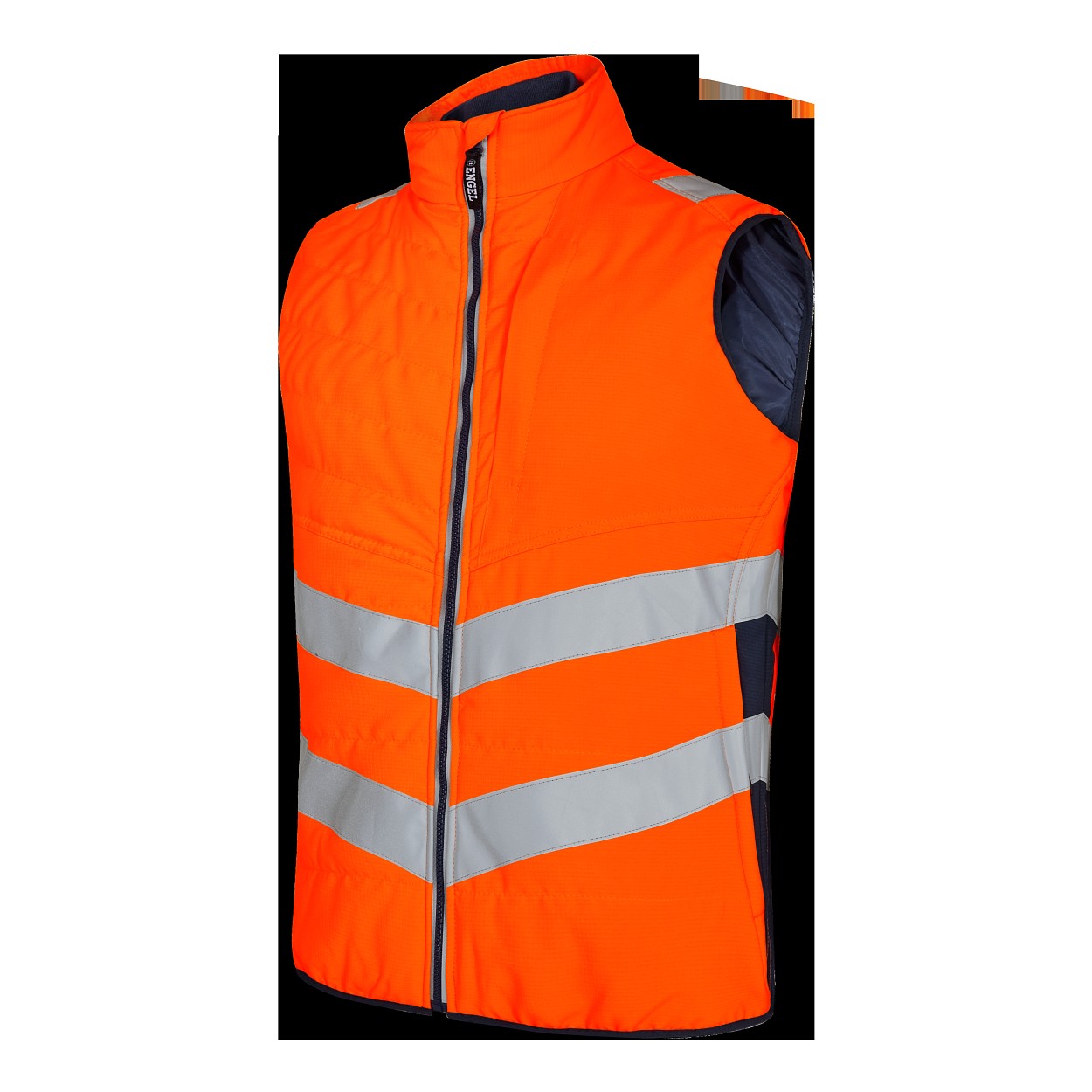 ENGEL Safety Stepp-Innenweste in Orange/Blue ink, Größe 4XL