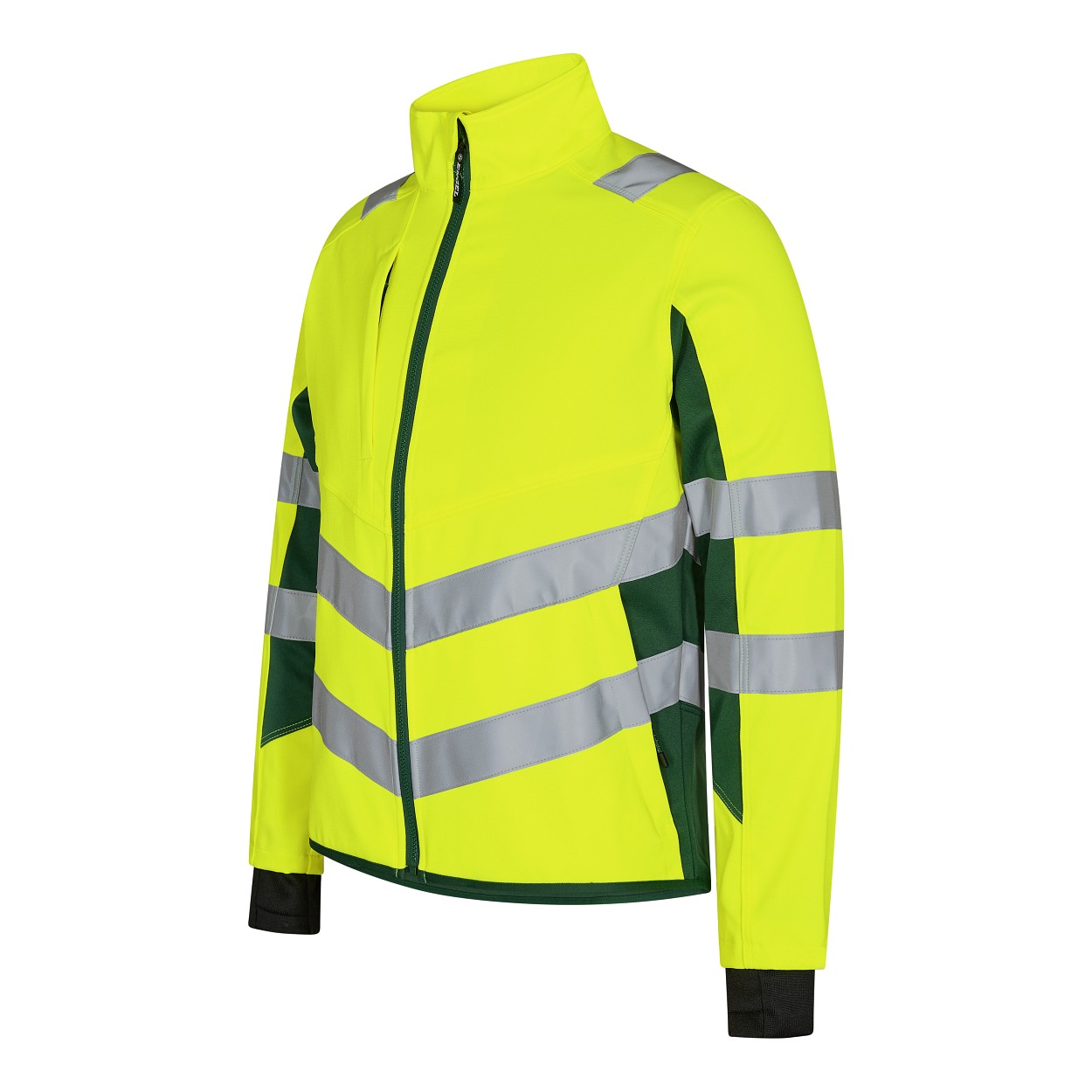 ENGEL Safety Arbeitsjacke in Gelb/Grün, Größe XS