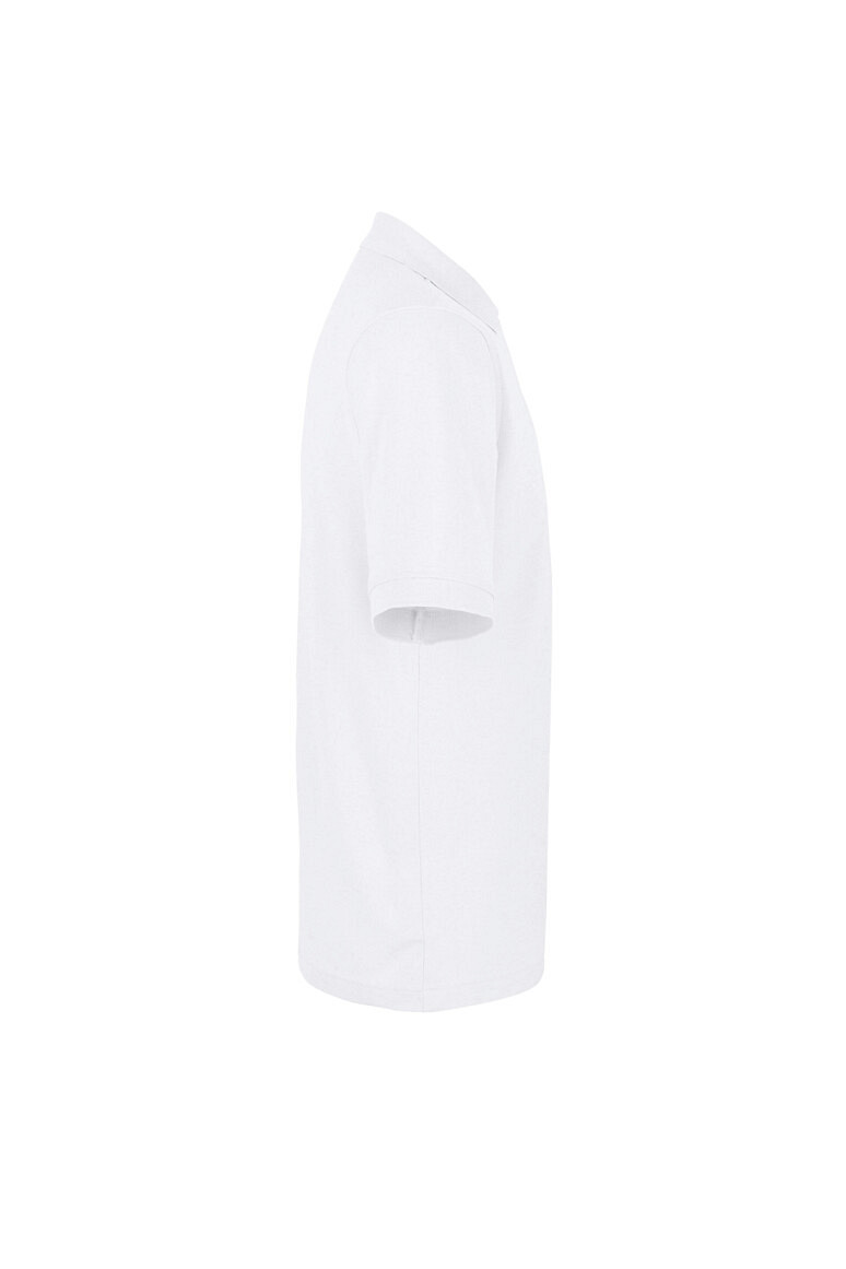 HAKRO 503 Label Free Poloshirt Heavy MIKRALINAR® ECO in weiß, Größe 6XL