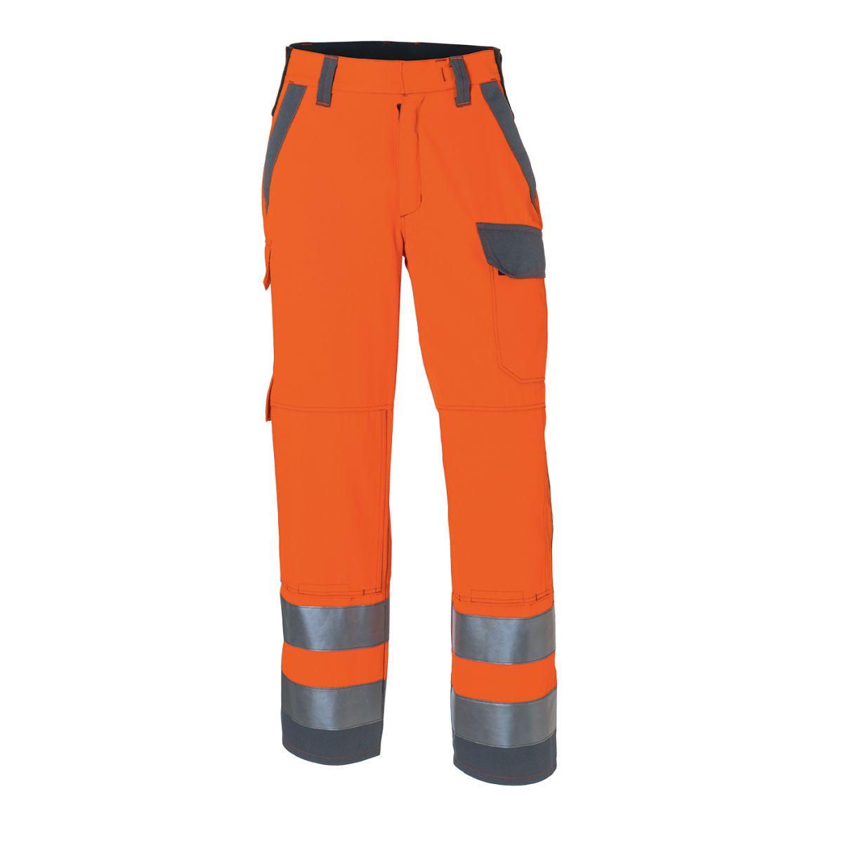 KÜBLER PROTECTIQ HIGH VIS Hose ARC1 PSA 3 in Warnorange / Anthrazit, Größe 29