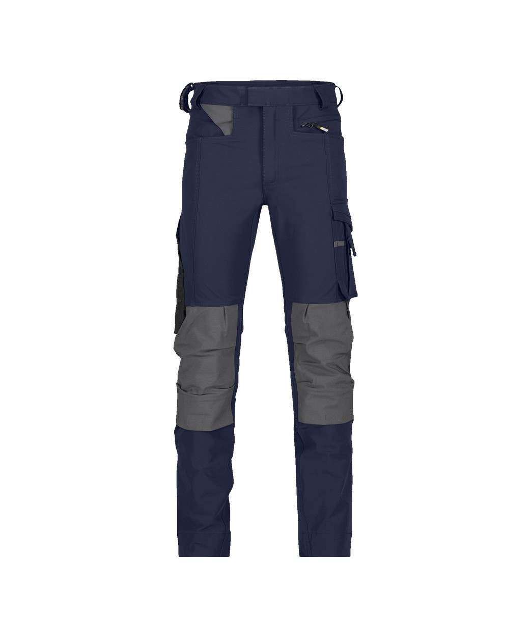 Stretch-Arbeitshose mit Kniepolstertaschen "DASSY® Impax" in NACHTBLAU/ANTHRAZITGRAU, Größe 58 - langer Schritt PACOSPA30