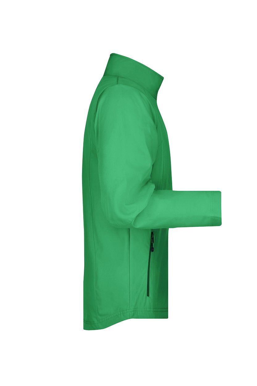 Men's Softshell Jacket "JN1020" in Green, Größe 3XL - Daiber